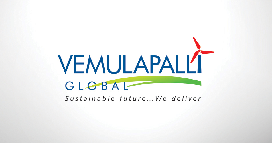 Logo Design bangalore, Hyderabad - Vemulapalli global -  logo design -www.idealdesigns.in