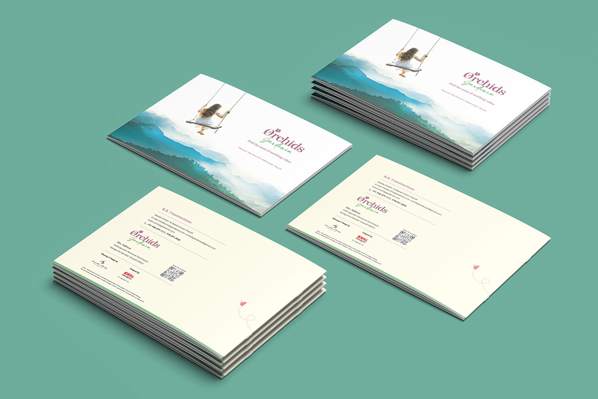 Open Plot Brochure Design Hyderabad, Premium Real Estate Brochure Printing Tirupati